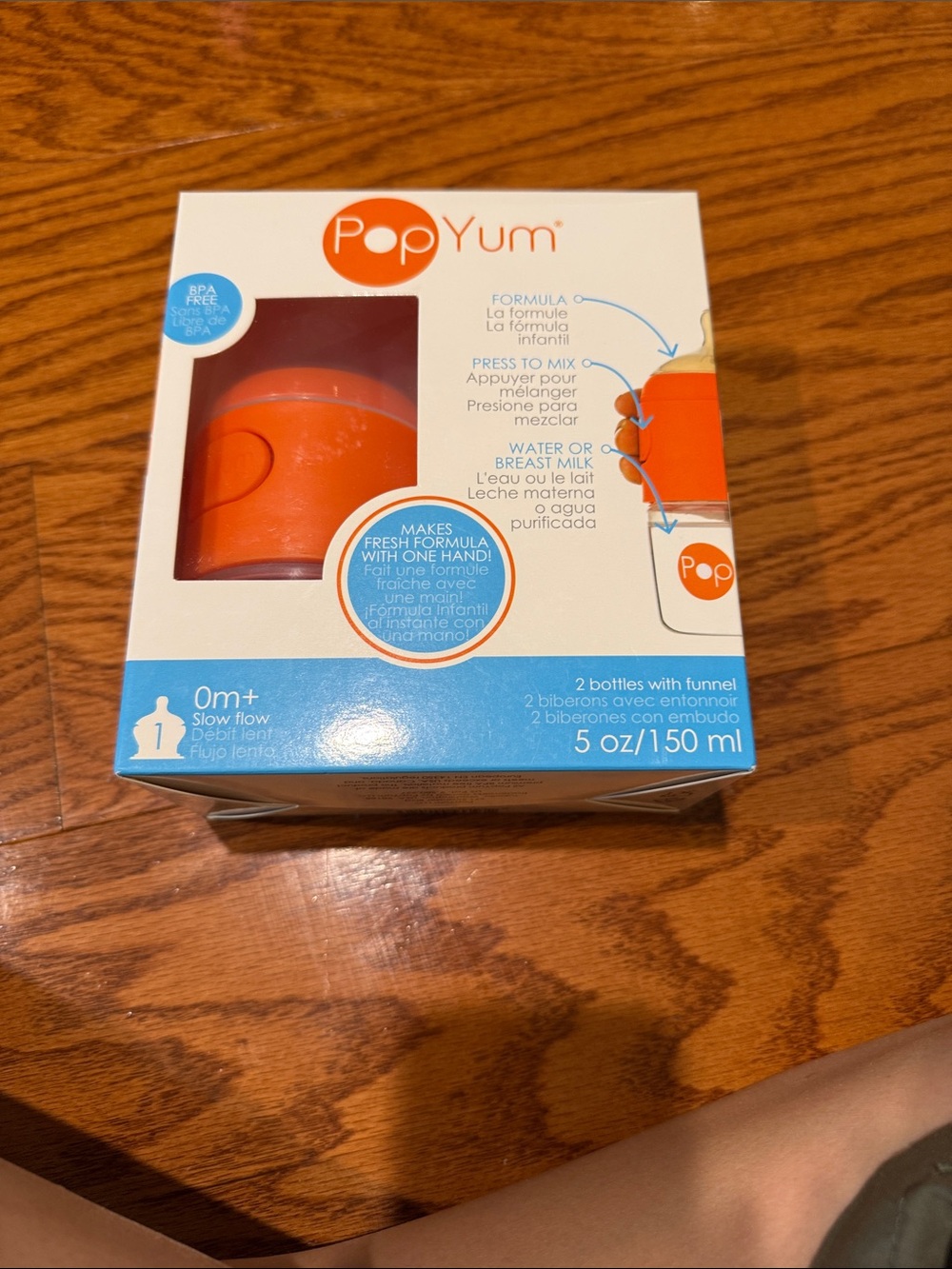 Kids Bottle Set in Orange - 5 oz (150 ml)